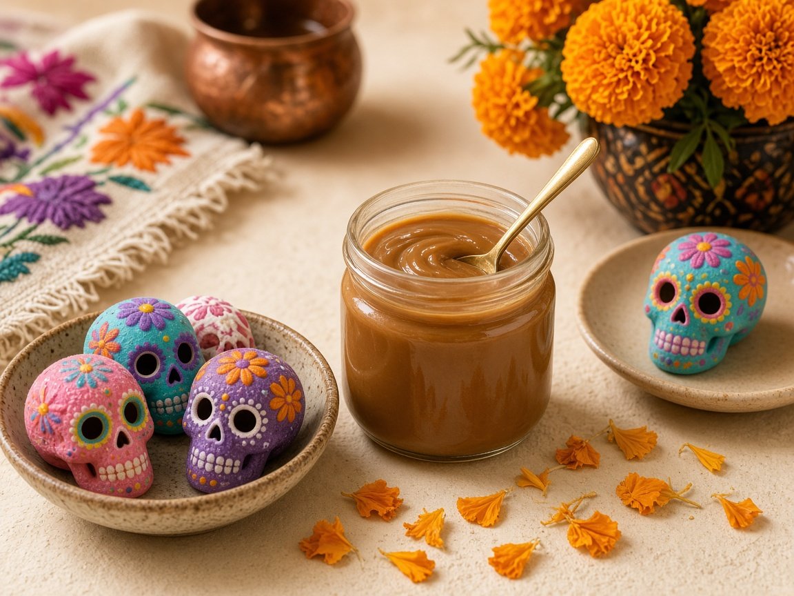 Cajeta and calaveras